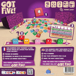 Got Five - Dos de Boîte
