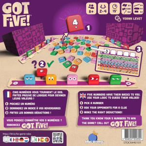 Got Five - Dos de Boîte