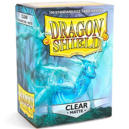 Acheter 100 Protège Cartes Dragon Shield Matte Clear - Ludifolie