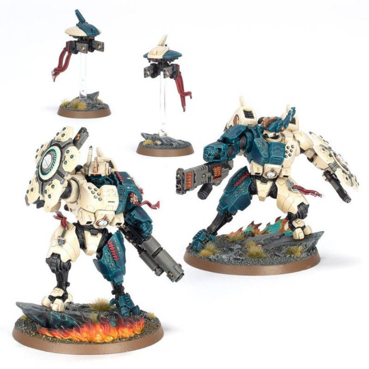 Warhammer 40K : T'Au Empire - The Twin Lance
