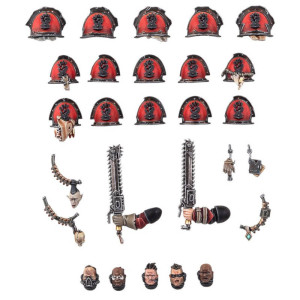 Warhammer 40K : Chaos Space Marines - Red Corsairs Upgrades & Transfers
