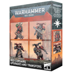 Warhammer 40K : Chaos Space Marines - Red Corsairs Upgrades & Transfers