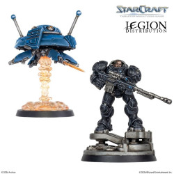 Starcraft Miniature Game : Terran - Jim Raynor & Point Defense Drone Expansion Set (EN)
