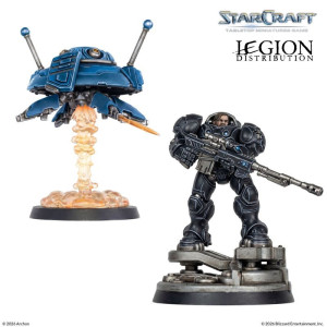 Starcraft Miniature Game : Terran - Jim Raynor & Point Defense Drone Expansion Set (EN)