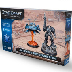 Starcraft Miniature Game : Terran - Jim Raynor & Point Defense Drone Expansion Set (EN)