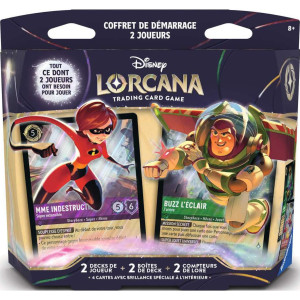 Lorcana - Coffret de Démarrage 2 Joueurs - Contrées Inconnues