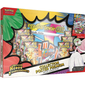 Pokémon - Coffret Collection Poster Premium Héros Transcendants - Méga-Gardevoir