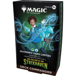 Magic : Les Secrets de Strixhaven - Deck Commander Quandrix sans Limites VF