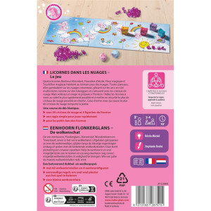 Licornes dans les Nuages - Dos de Boite