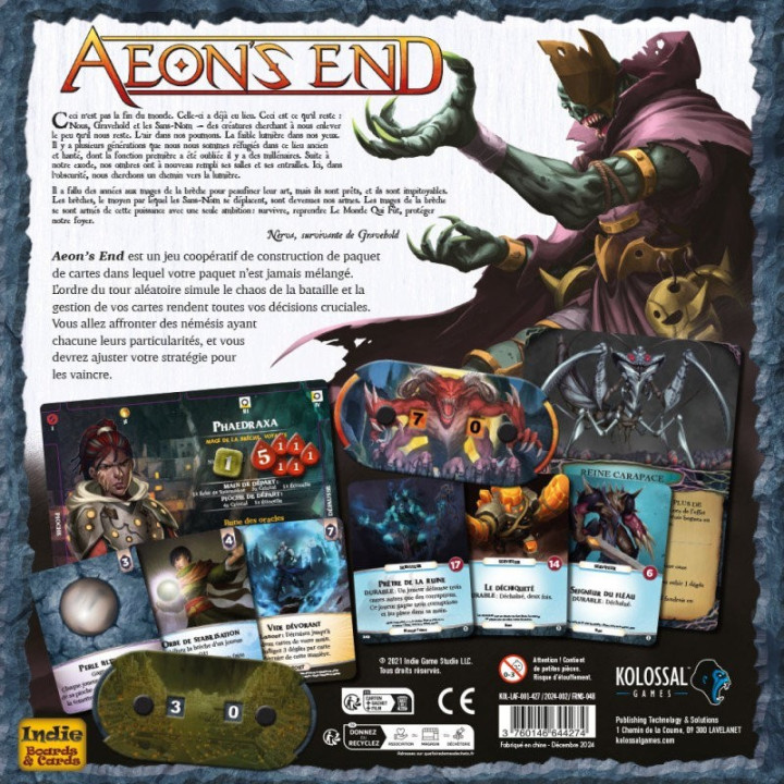 Acheter Aeon's End - Jeu de société - Matagot - Ludifolie