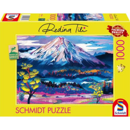 Puzzle Redina Tili - La Quiétude De La Montagne - 1000 pièces