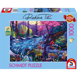 Puzzle Redina Tili - Dans Le Fleuve Des Rêves - 1000 pièces