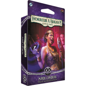 Boite de Horreur à Arkham JCE - Deck Investigateur - Marie Lambeau