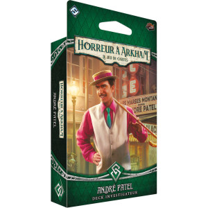 Boite de Horreur à Arkham JCE - Deck Investigateur - André Patel