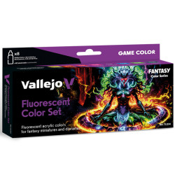 Vallejo - Game Color Set : Fluorescent