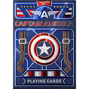 Boite de Cartes Bicycle Theory 11 - Captain America