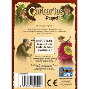 Agricola : Extension Deck Corbarius