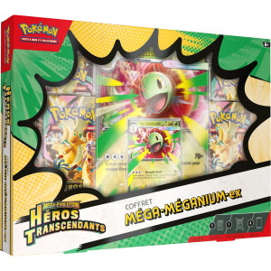Pokémon - Coffret Héros Transcendants - Méga-Méganium-ex