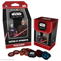 Star Wars Unlimited : Twin Suns - Deck Maître et Apprentie