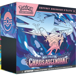 Pokemon ME04 : Chaos Ascendant - Coffret Dresseur d’Elite