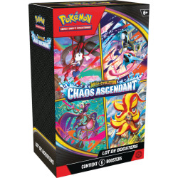 Pokemon ME04 : Chaos Ascendant - Lot de 6 Boosters