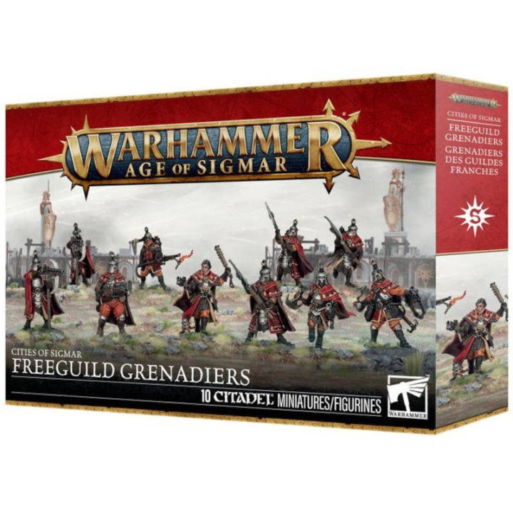 Age of Sigmar : Cities of Sigmar - Freeguild Grenadiers