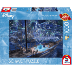 Puzzle Kinkade - La Reine Des Neiges : Amour Et Magie - 1000 pièces