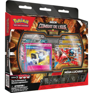 Pokemon - Deck Combat de Ligue Méga-Lucario ex