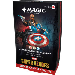 Magic : Marvel Super Heroes - Deck Commander Vengeurs Rassemblement VF