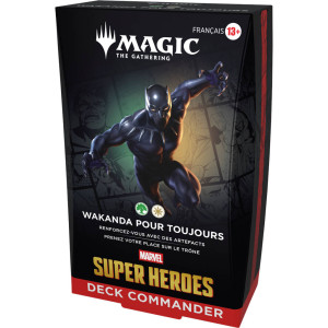 Magic : Marvel Super Heroes - Deck Commander Wakanda pour Toujours VF