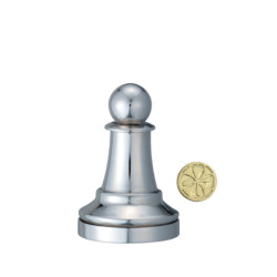 Cast Huzzle Chess Pawn Silver