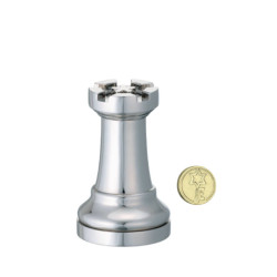 Cast Huzzle Chess Rook Silver