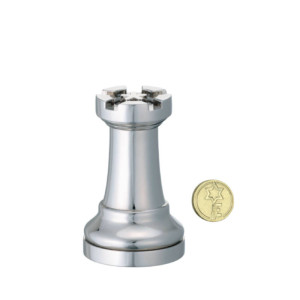 Cast Huzzle Chess Rook Silver