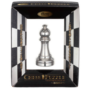 Boite de Cast Huzzle Chess Bishop Silver
