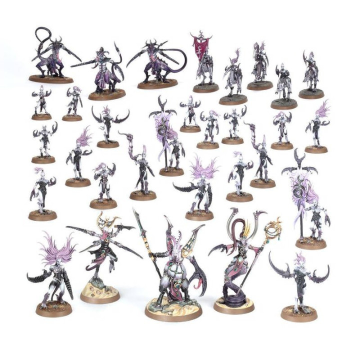 Age of Sigmar : Hedonites of Slaanesh - Spearhead Epicurean Revellers