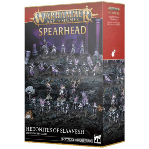 Boite de Age of Sigmar : Hedonites of Slaanesh - Spearhead Epicurean Revellers