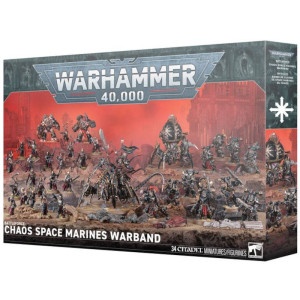 Boite de Warhammer 40K : Chaos Space Marines - Battleforce Chaos Space Marines Warband