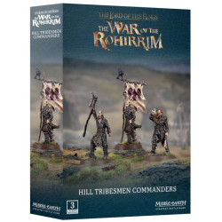 Middle-Earth Strategy Battle Game : The War of the Rohirrim - Hill Tribesmen Commanders