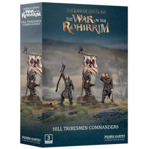 Boite de Middle-Earth Strategy Battle Game : The War of the Rohirrim - Hill Tribesmen Commanders