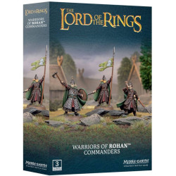 Middle-Earth Strategy Battle Game : The War of the Rohirrim - Warriors of Rohan Commanders