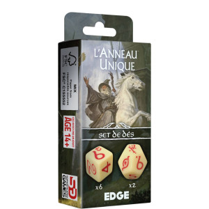 Boite de L'Anneau Unique - Set de Dés