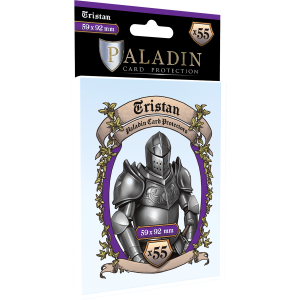 55 Protège Cartes Paladin - Tristan - Standard European 59 x 92 mm