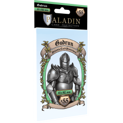 55 Protège Cartes Paladin - Gudrun - Premium Queen Tarot 61 x 112 mm