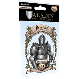 55 Protège Cartes Paladin - Percival - Standard Board Game/CCG 63.5 x 89 mm