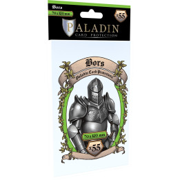 55 Protège Cartes Paladin - Bors - Premium Tarot 70 x 120 mm