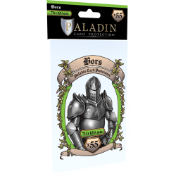 55 Protège Cartes Paladin - Bors - Premium Tarot 70 x 120 mm