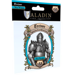 55 Protège Cartes Paladin - Trevor - Medium Plus Square 76 x 76 mm