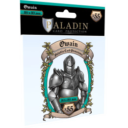 55 Protège Cartes Paladin - Owain - Large Square 80 x 80 mm