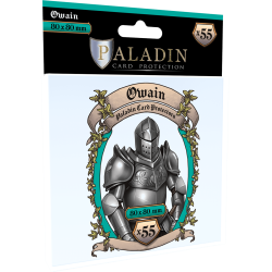 55 Protège Cartes Paladin - Owain - Large Square 80 x 80 mm