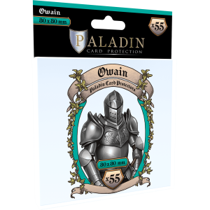 55 Protège Cartes Paladin - Owain - Large Square 80 x 80 mm